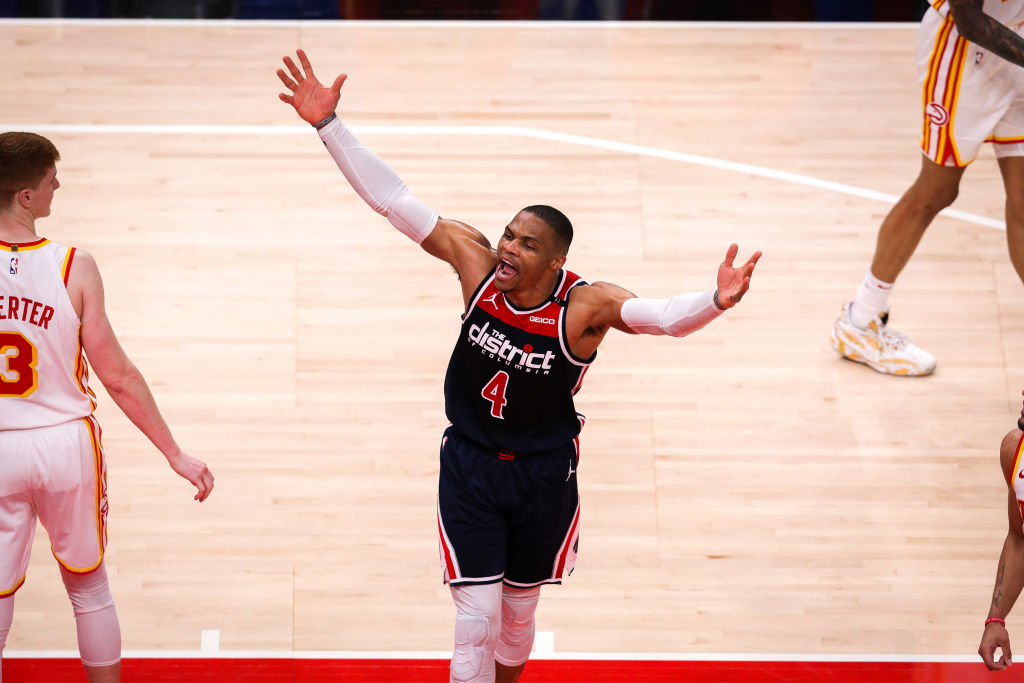 Russell Westbrook é o maior pontuador de triplos-duplos da NBA - GettyImages