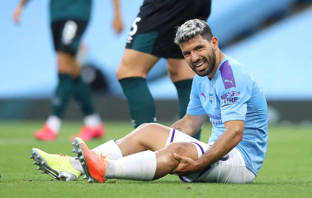 Aguero, atacante do Manchester City - GettyImages