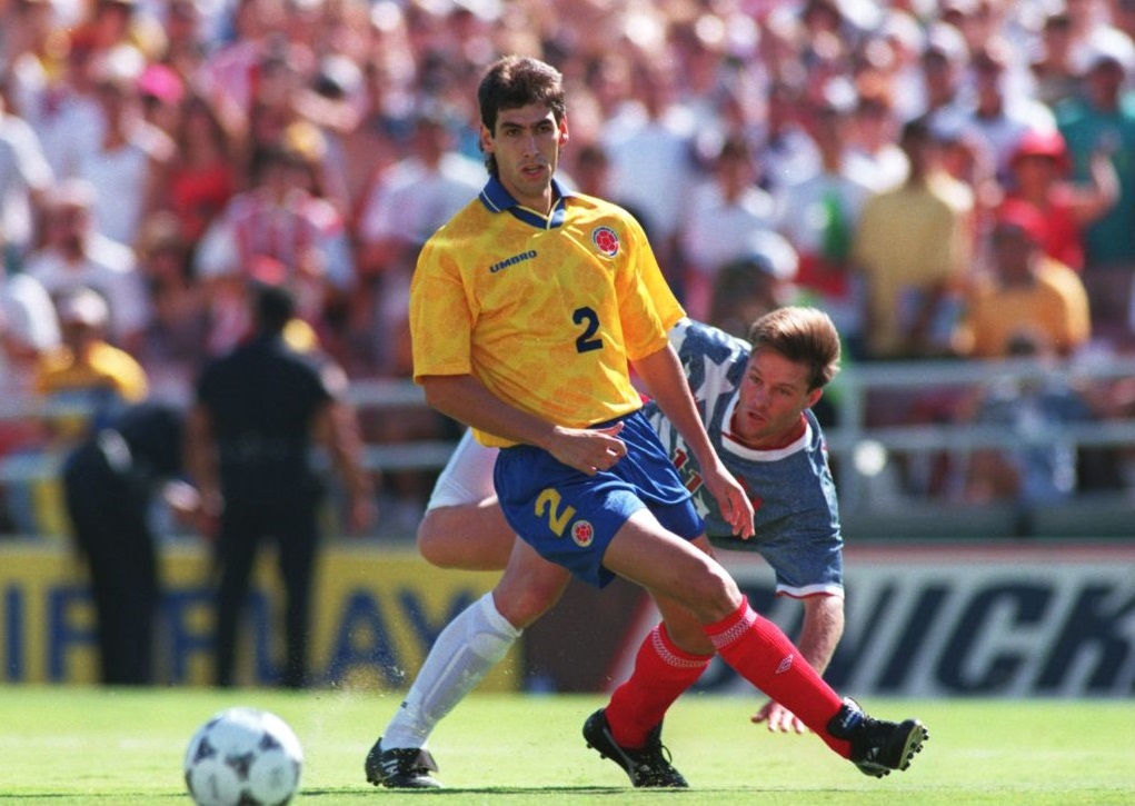 Andrés Escobar foi assassinado no dia 2 de julho de 1994 - Getty Images