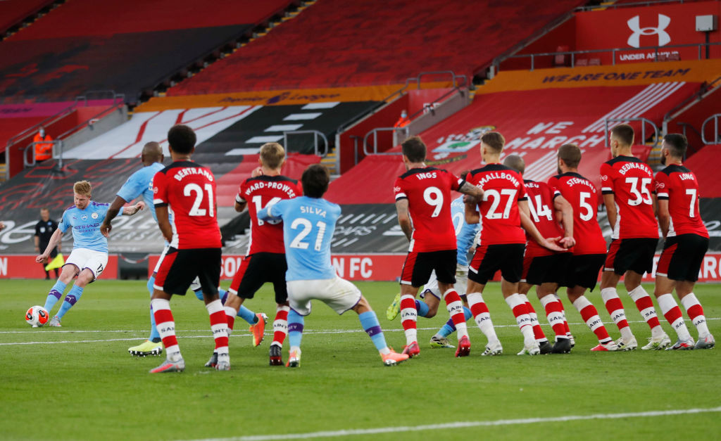 Southampton FC v Manchester City, pela Premier League - GettyImages