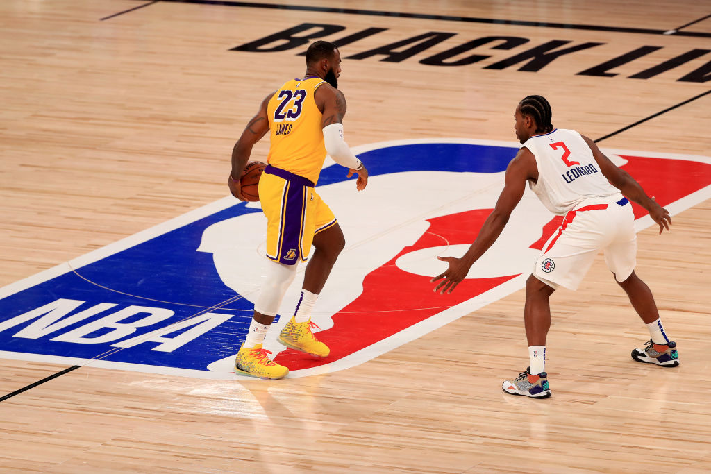 Lakers e Clippers disputam rodada de estreia da NBA - GettyImages