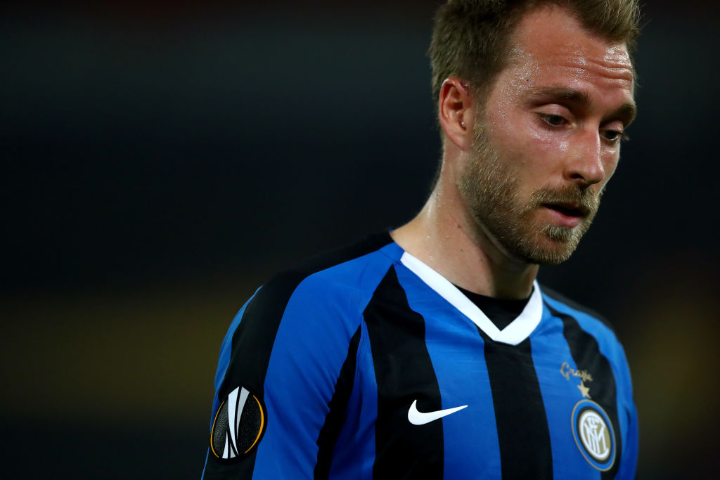 Eriksen não conseguiu engrenar pela Inter - Getty Images