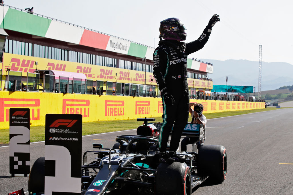 Hamilton conquista pole position no GP da Toscana - GettyImages
