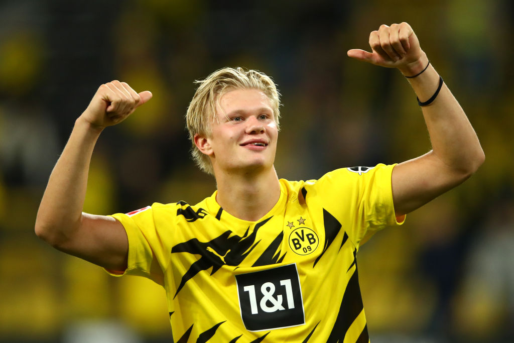 Erling Haaland chegou ao Borussia Dortmund em janeiro de 2020 - Getty Images