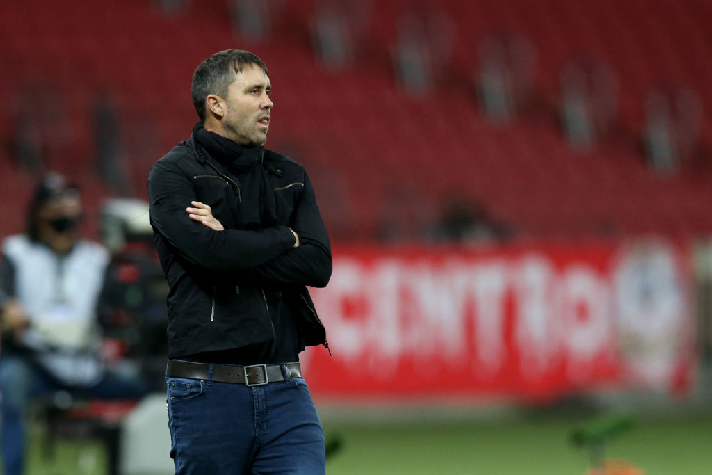 Eduardo Coudet em ação pelo Internacional - GettyImages