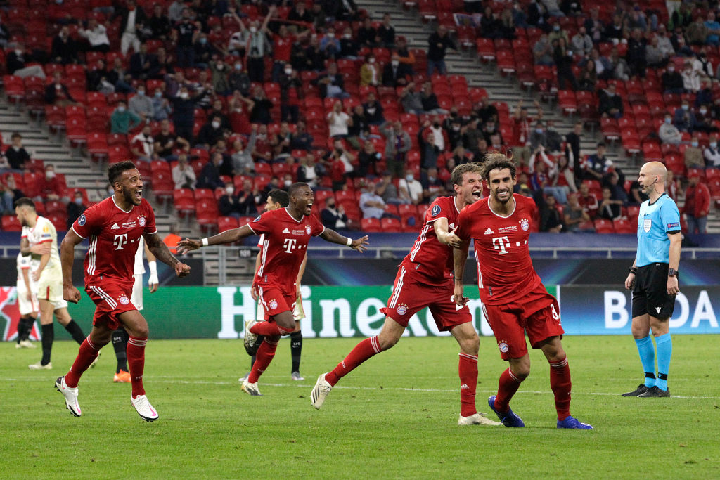 Bayern de Munique e Sevilla se enfrentaram na Supercopa da UEFA - GettyImages