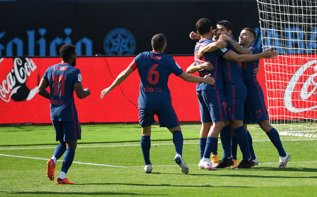 Suárez tem três gols em quatro partidas com a camisa do Atlético de Madrid - Getty Images