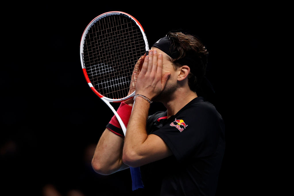 Thiem supera Djokovic e avança à decisão do ATP Finals pelo segundo ano consecutivo - GettyImages