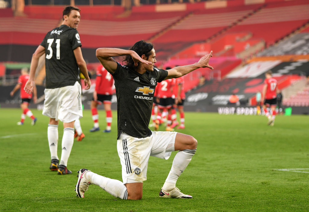 Técnico do United diz que reencontro com o PSG ‘dará energia a Cavani’ - GettyImages