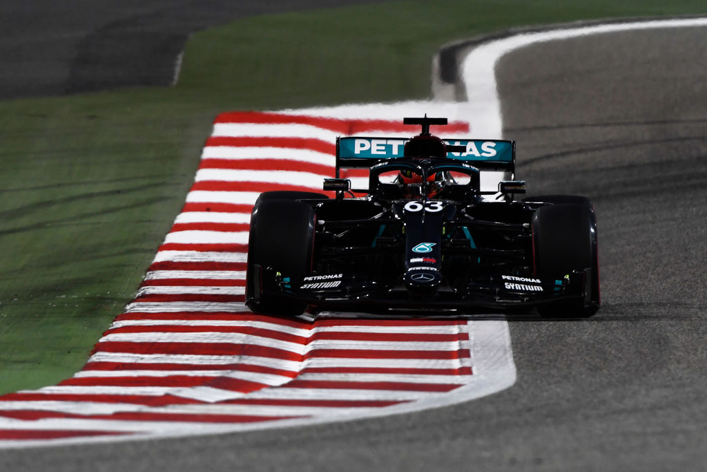 GP de Sakhir: Substituto de Hamilton, George Russell lidera Mercedes no primeiro treino livre - GettyImages