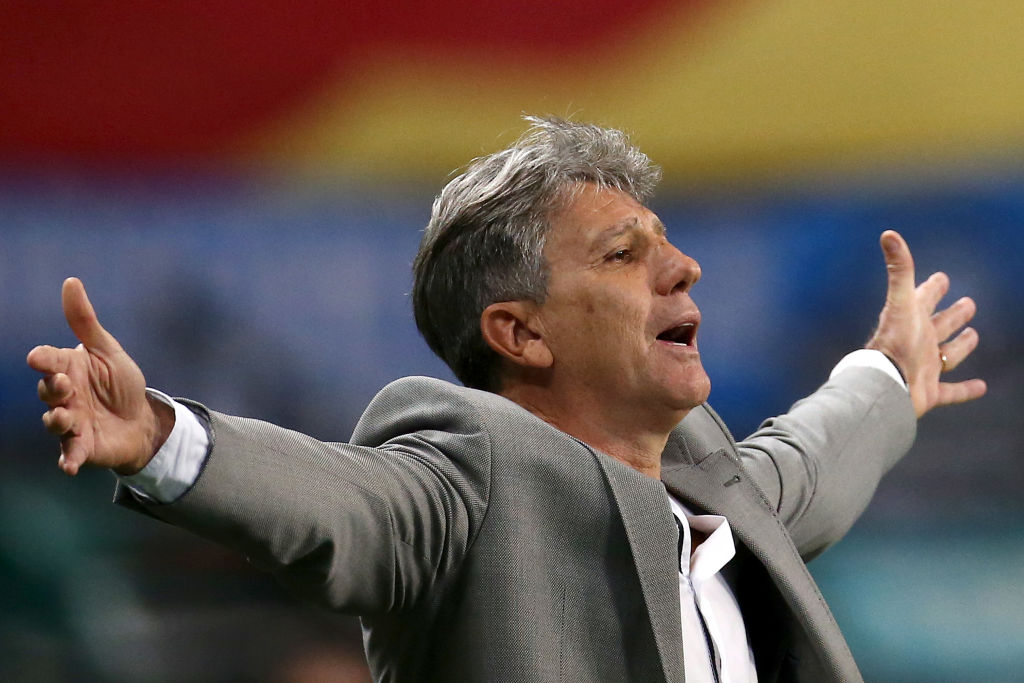 Renato Gaúcho em ação pelo Grêmio - GettyImages