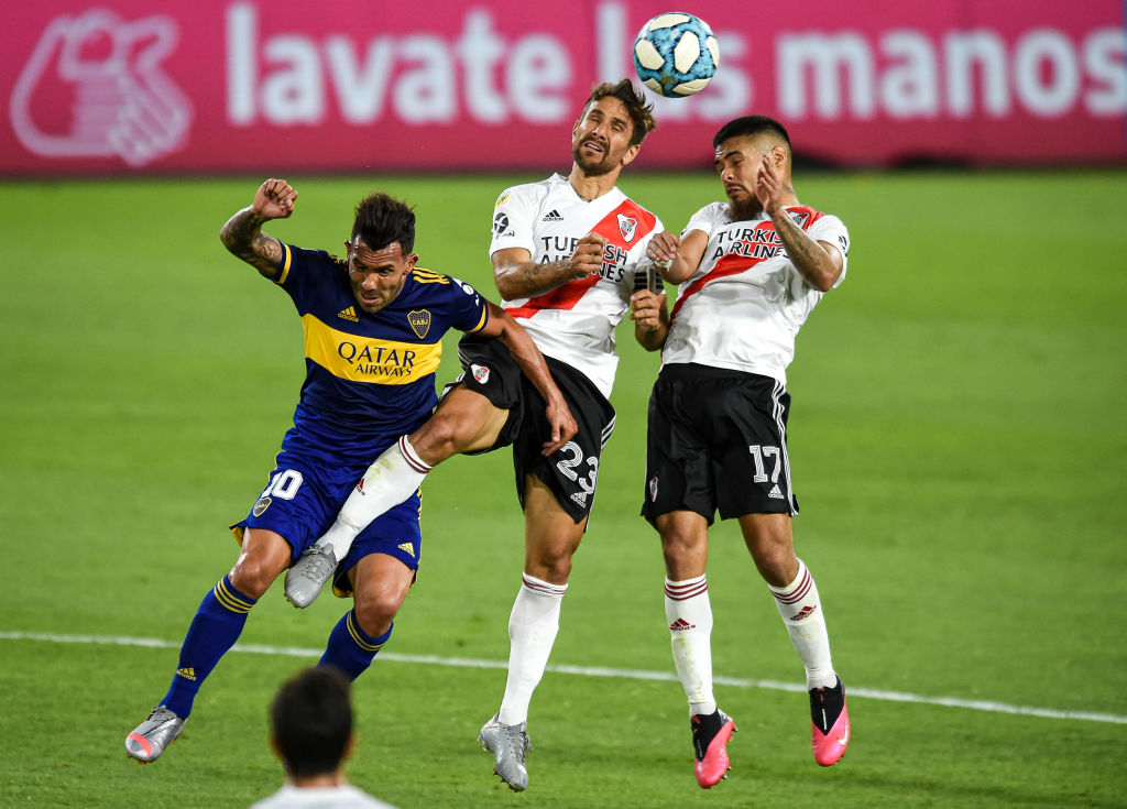 Rivais de brasileiros na Libertadores, Boca e River empatam em clássico argentino - GettyImages