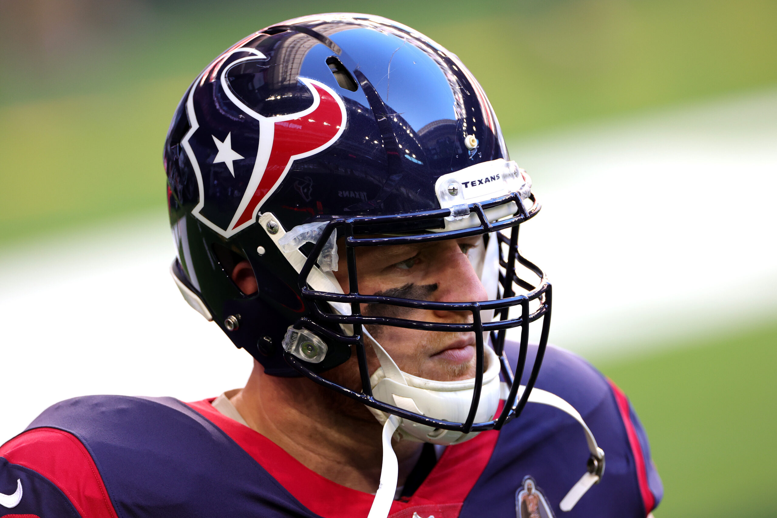 JJWatt em jogo dos Texans - Getty Images