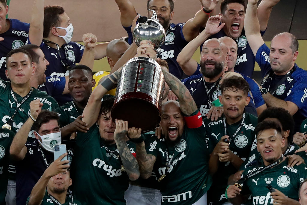 Jogadores do Palmeiras em ação - GettyImages