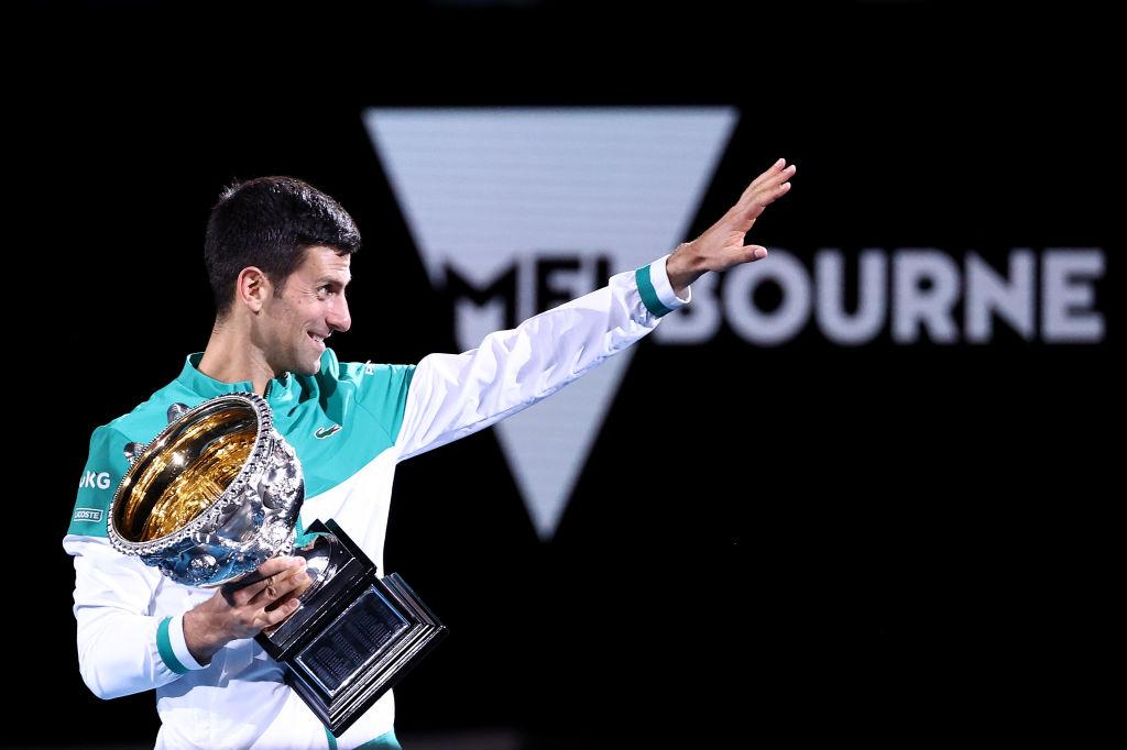 Djokovic iguala recorde de Federer como maior número 1 da ATP - GettyImages