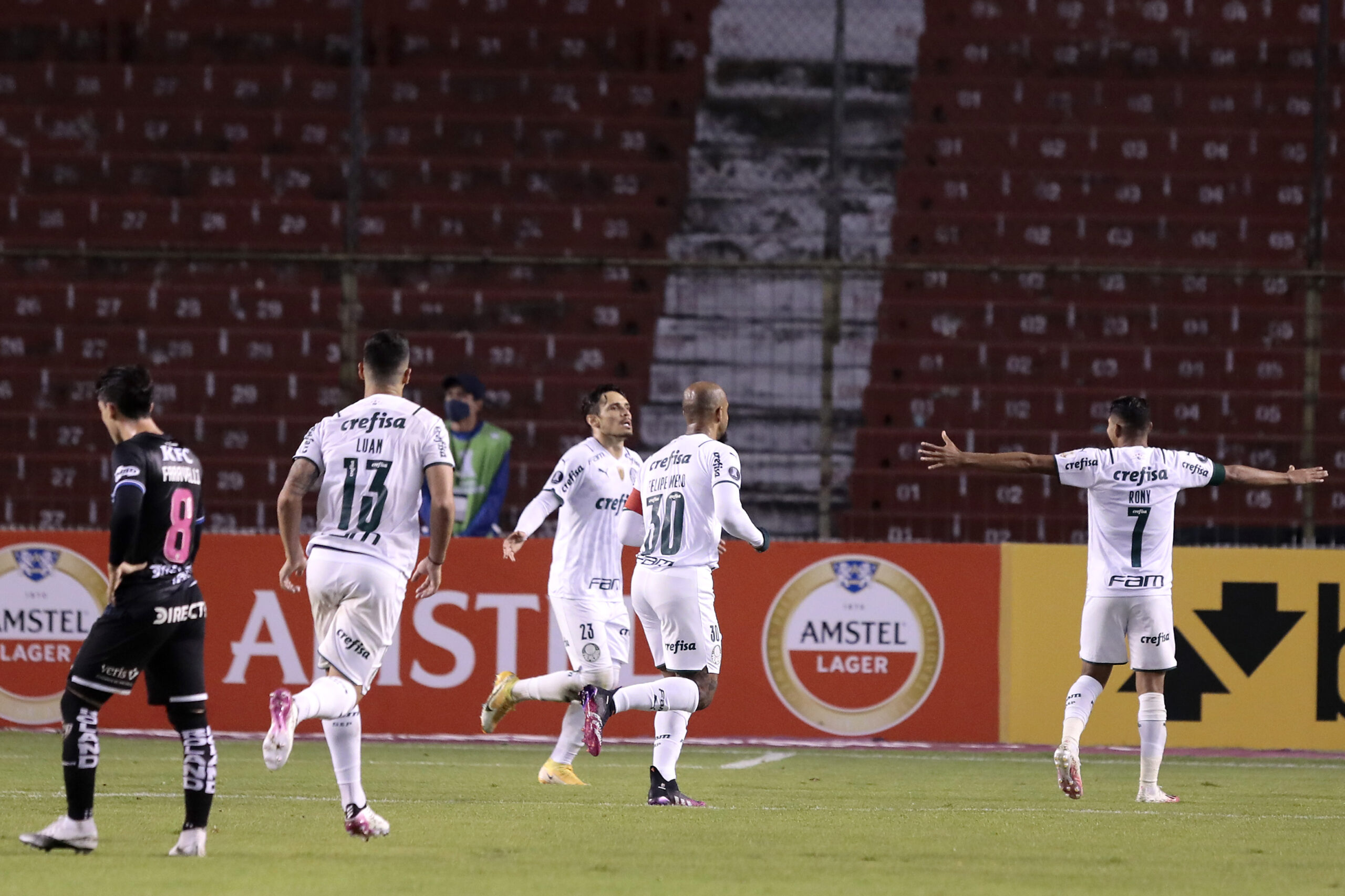 O Palmeiras tem a melhor campanha geral da Libertadores até o momento - GettyImages