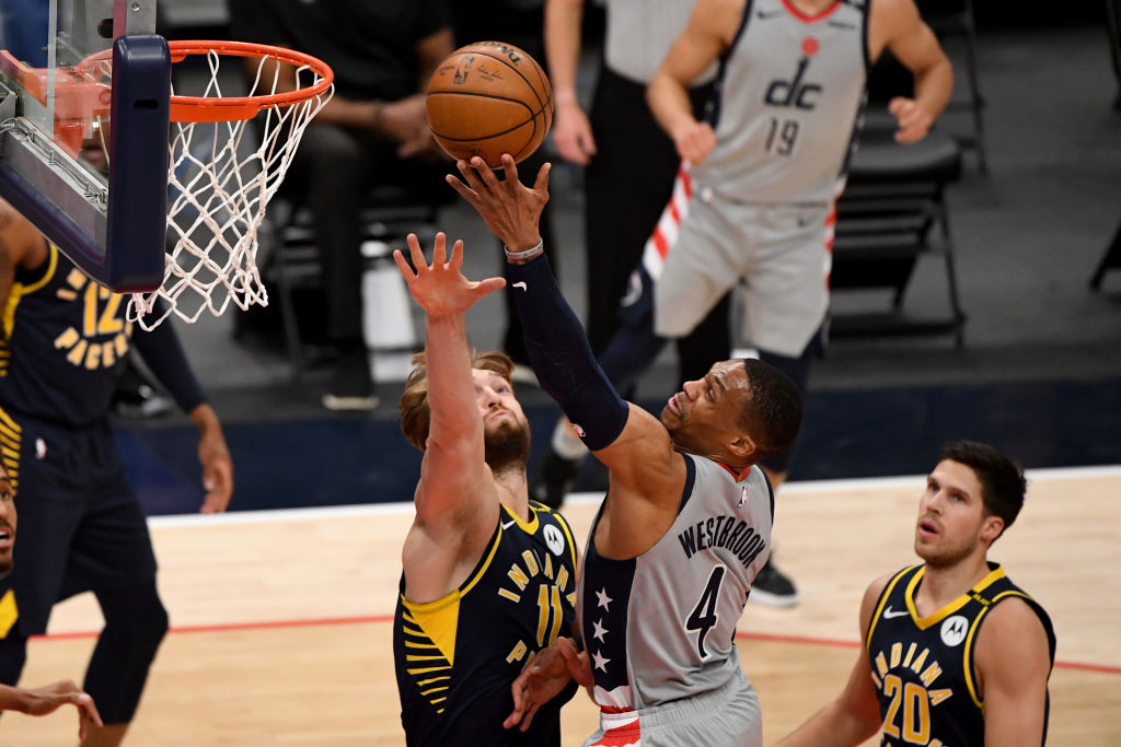 Washington Wizards atropela o Indiana Pacers e confirma vaga aos playoffs - GettyImages