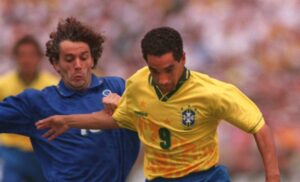 Zinho fora bastante criticado durante a Copa do Mundo de 1994 - Getty Images