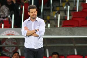 Argel Fucks, no comando do Internacional, em 2014 - GettyImages