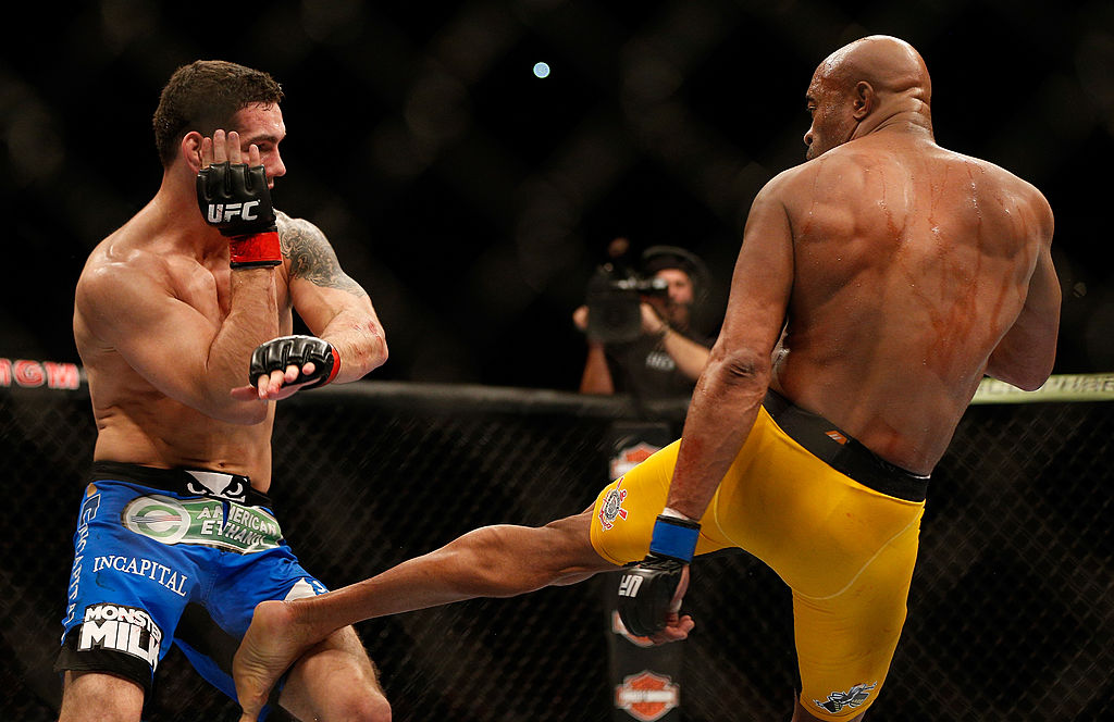 Weidman revela detalhes dos bastidores antes da luta contra Anderson Silva - GettyImages
