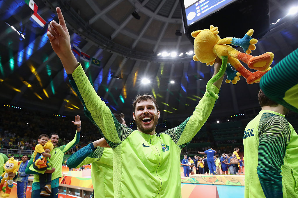 Bruninho, do vôlei, fala como dribla ‘pressão’ de ser filho de Bernardinho - GettyImages