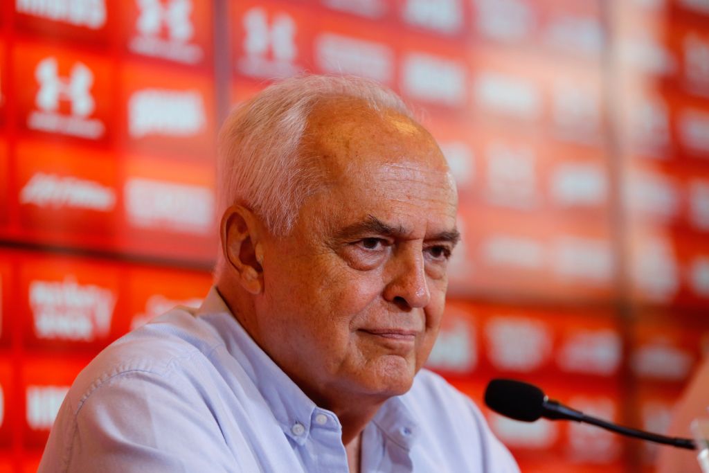 Presidente do São Paulo, Carlos Augusto de Barros e Silva, o Leco - GettyImages