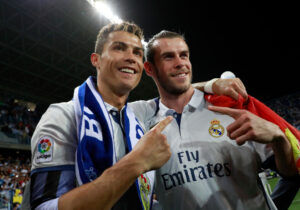 Cristiano Ronaldo e Gareth Bale conquistaram quatro Champions League juntos pelo Real Madrid - Getty Images