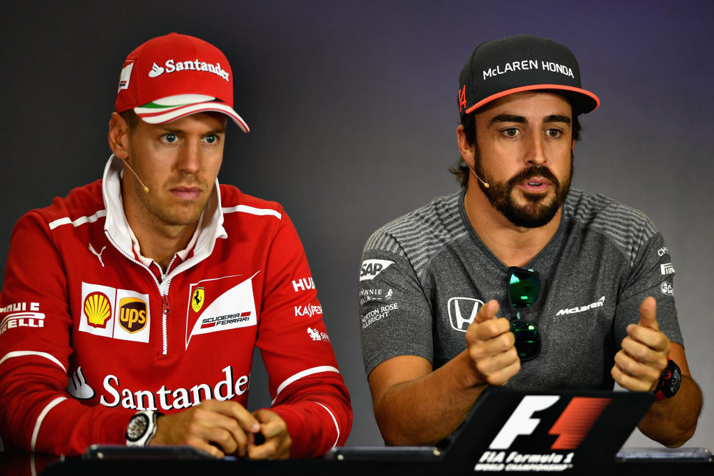 Alonso diz que saída de Vettel da Ferrari já era esperada por conta do potencial de Leclerc - GettyImages