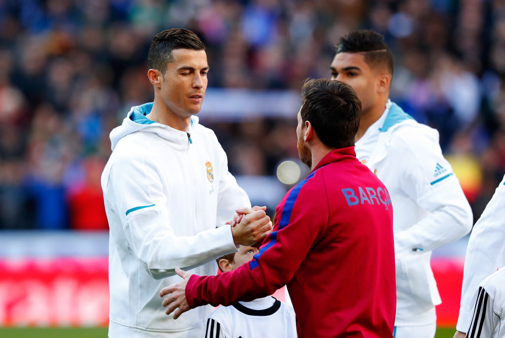 Cristiano Ronaldo e Lionel Messi - Getty Images