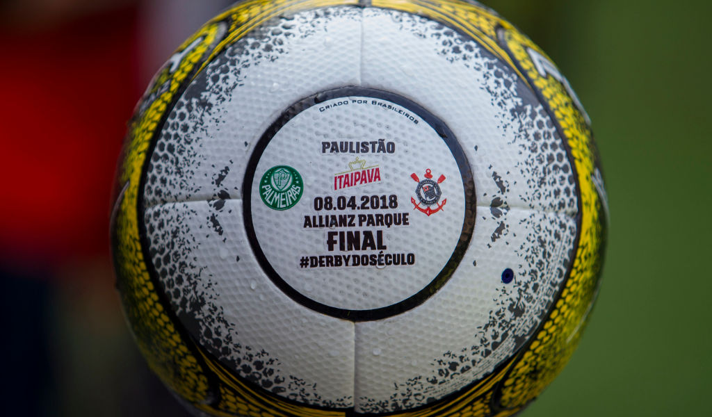 Bola da final do Campeonato Paulista de 2018 - GettyImages