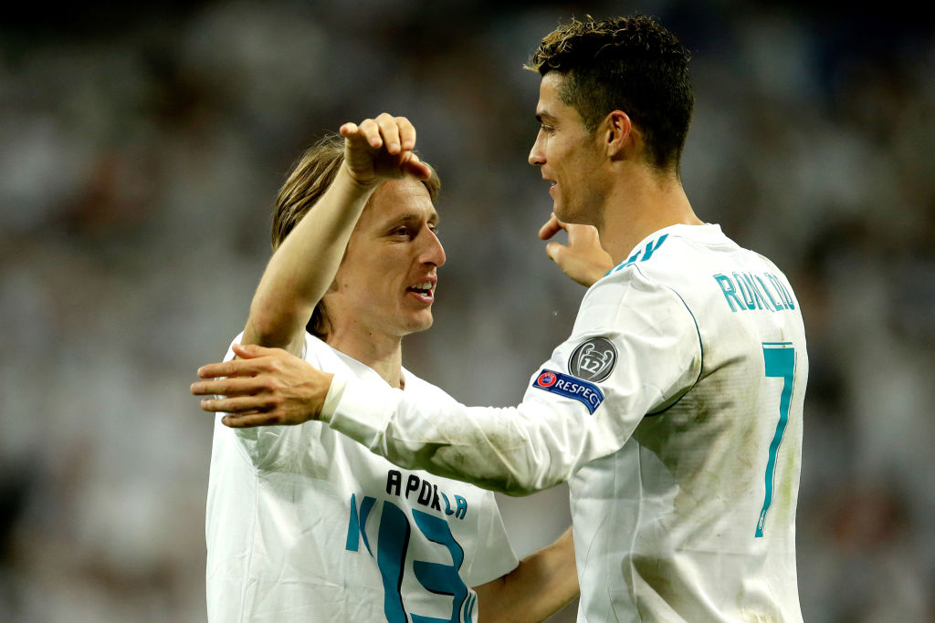 Luka Modric critica postura de CR7  durante premiação de revista francesa - GettyImages