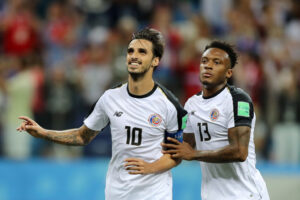 Costa-riquenho não chegou a balançar as redes pelo Santos - GettyImages