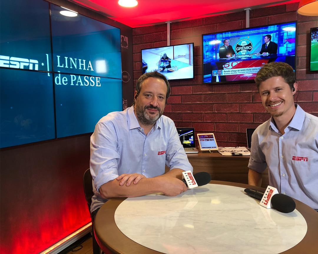 Jornalista causou polêmica ao expor seu ponto de vista - Transmissão ESPN