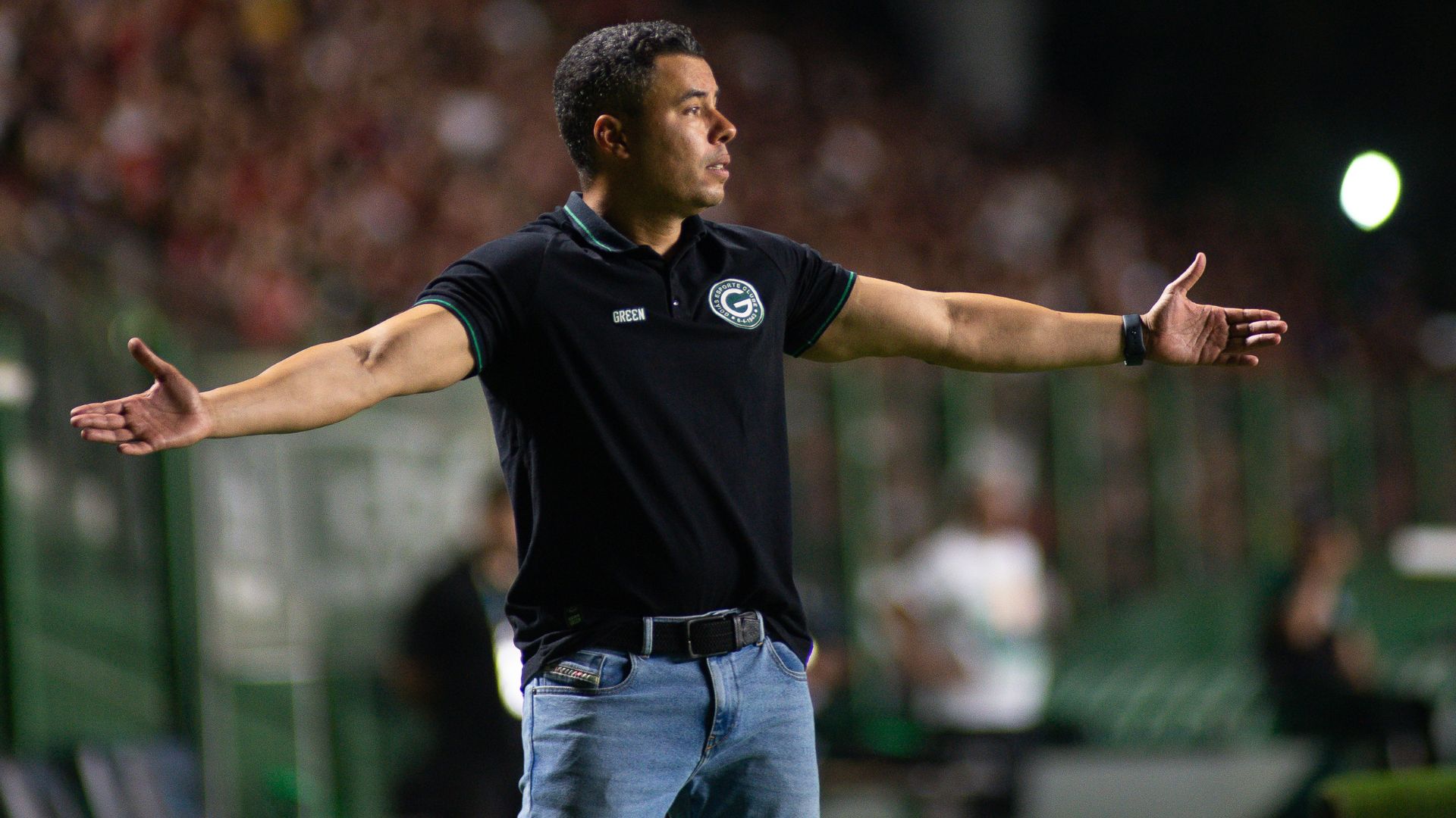 Jair Ventura abriu o jogo sobre as polêmicas na partida entre Flamengo e Goiás no Brasileirão - GettyImages