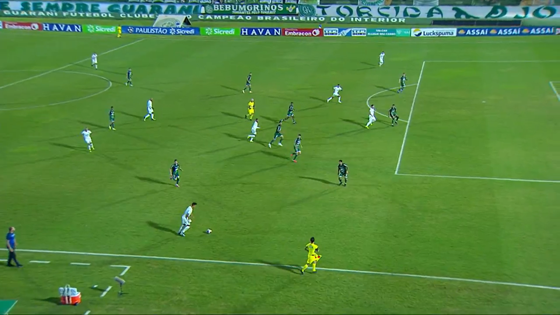 Guarani e Palmeiras duelaram no Campeonato Paulista - Transmissão Premiere - 23/04/2021