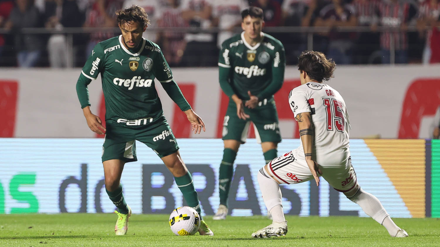 Gustavo Scarpa lamentou derrota e projetou jogo de volta - Crédito: Flickr - Cesar Greco/Palmeiras