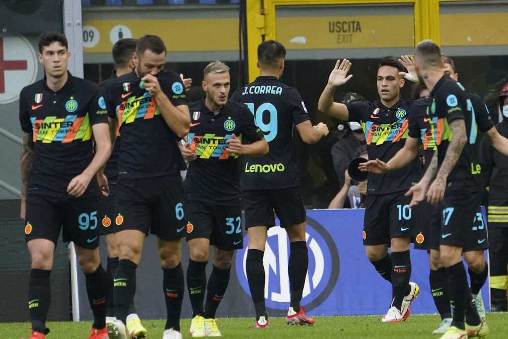 Inter de Milão fez 6 a 1 no Bologna nesta rodada do Campeonato Italiano - GettyImages