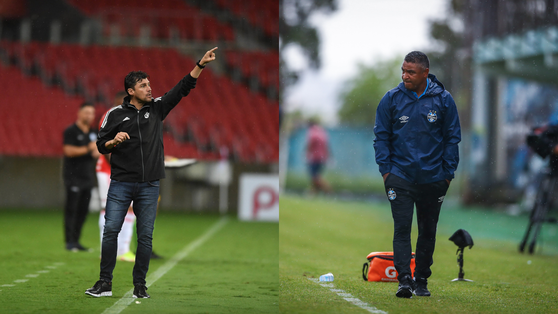 Internacional e Grêmio vão se enfrentar nesta rodada do Campeonato Gaúcho e fazer o primeiro Gre-Nal - Ricardo Duarte e Lucas Uebel