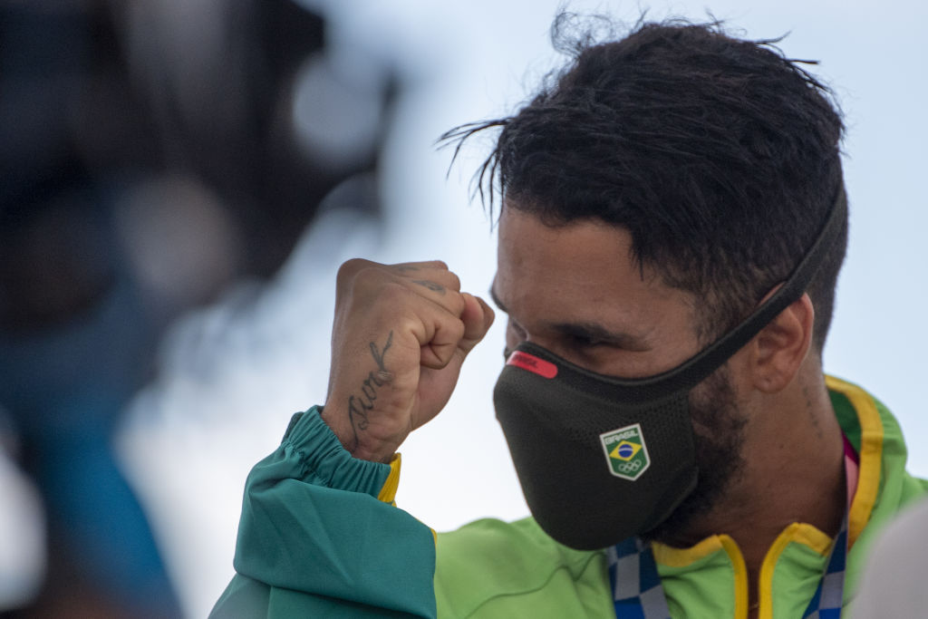 Italo Ferreira foi medalhista de ouro e conquistou título inédito para o Brasil nas Olimpíadas - GettyImages