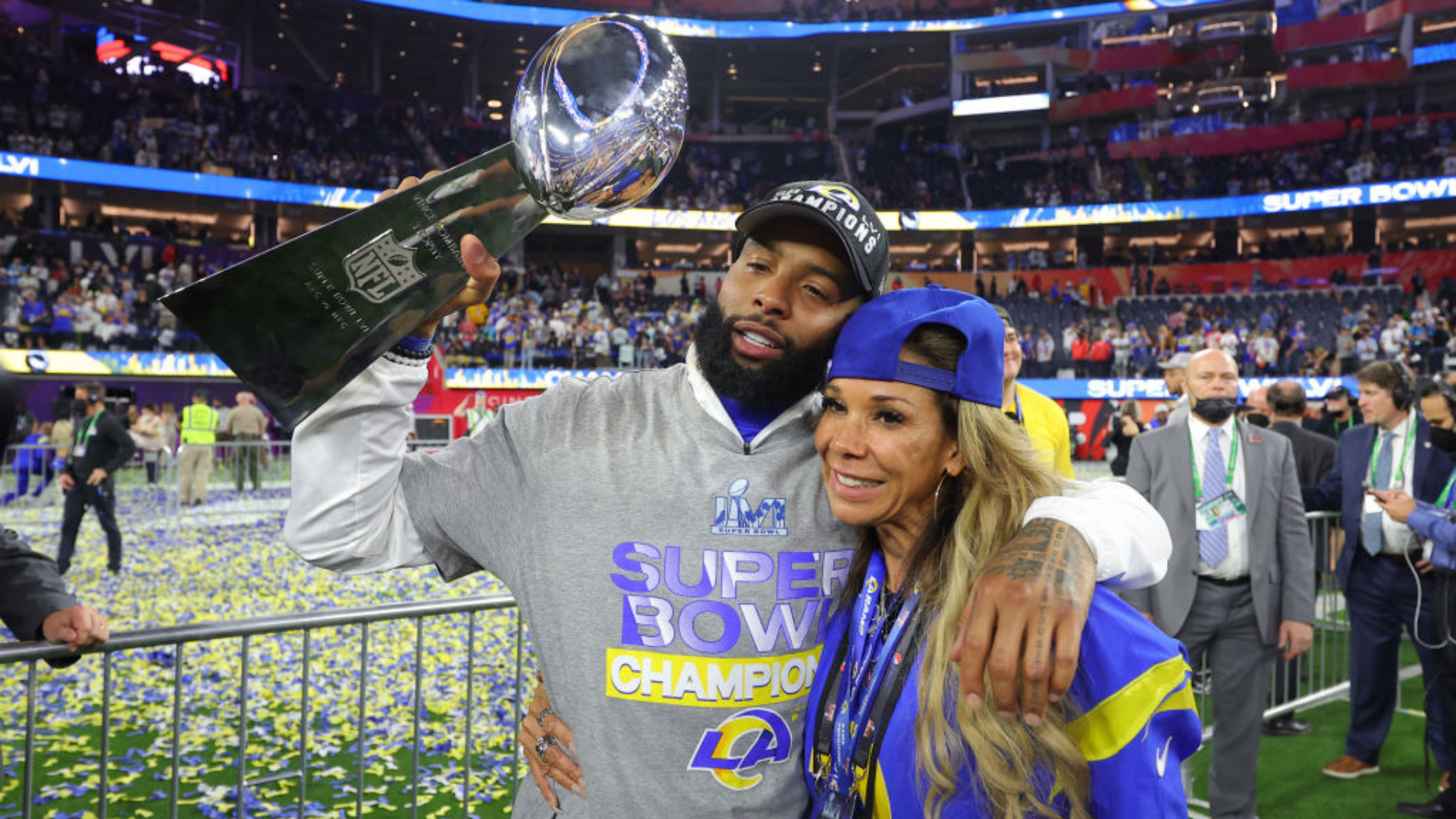 Astro da NFL leva bolada por título do Super Bowl - GettyImages