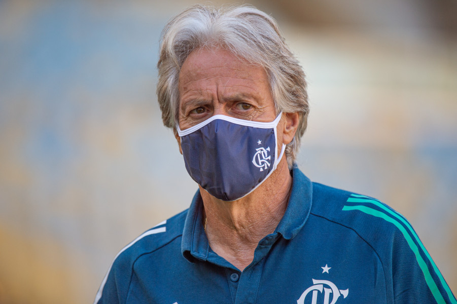 Jorge Jesus estaria focado em permanecer no Flamengo - Alexandre Vidal / Flamengo