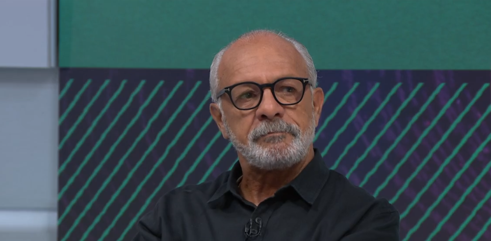 Júnior elogia trabalho ofensivo de Luxemburgo no Palmeiras - Transmissão/ SporTV