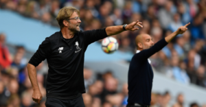 Klopp e Guardiola se enfrentam pela Premier League - Getty Images