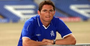 Frank Lampard recém chegado ao Chelsea FC, da Inglaterra - Getty Images