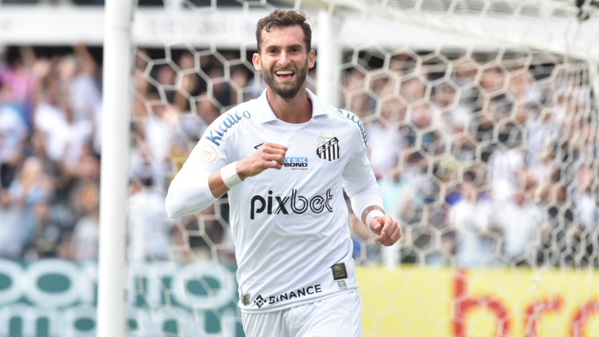 Léo Baptistão fez o gol da vitória do Santos contra o Coritiba no Brasileirão - Santos/Flikcr