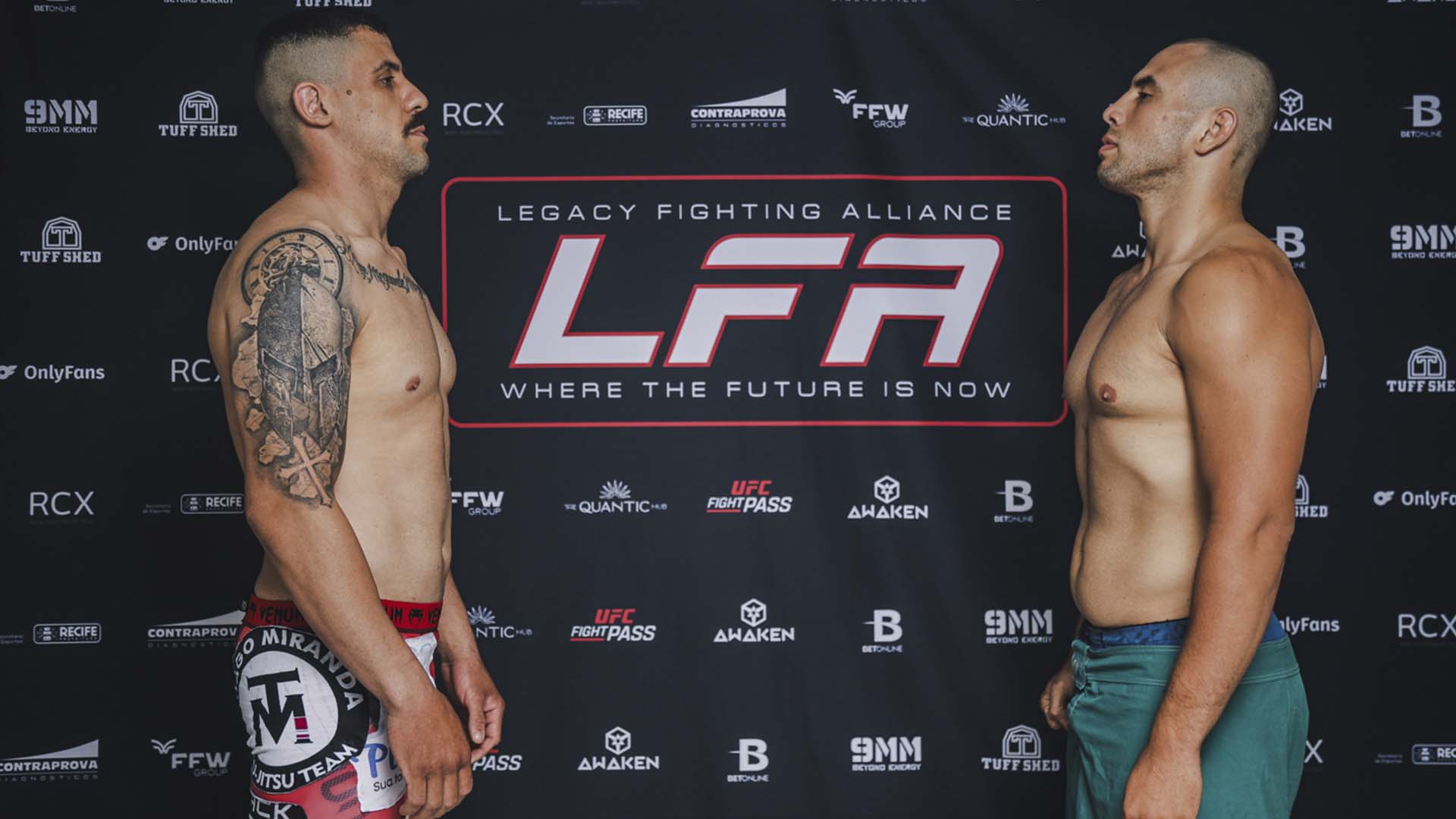 Bruno Lopes e Willyanedson Paiva fazem a luta principal - LFA Brasil/Fluorite Video