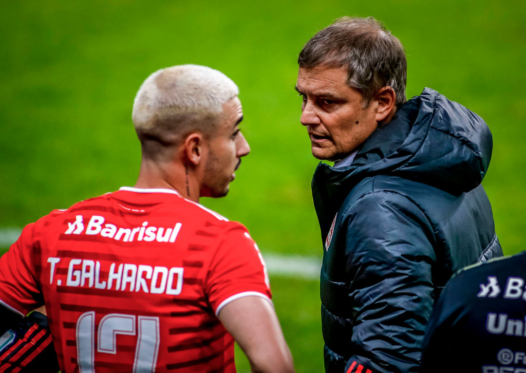 Diego Aguirre pode promover mudança importante na escalação do Internacional na Libertadores - GettyImages