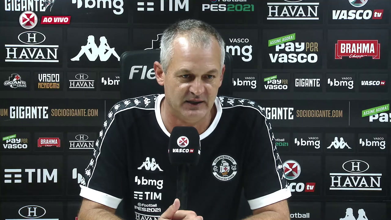 Lisca motivou jogadores do Vasco contra o Guarani - Dugout