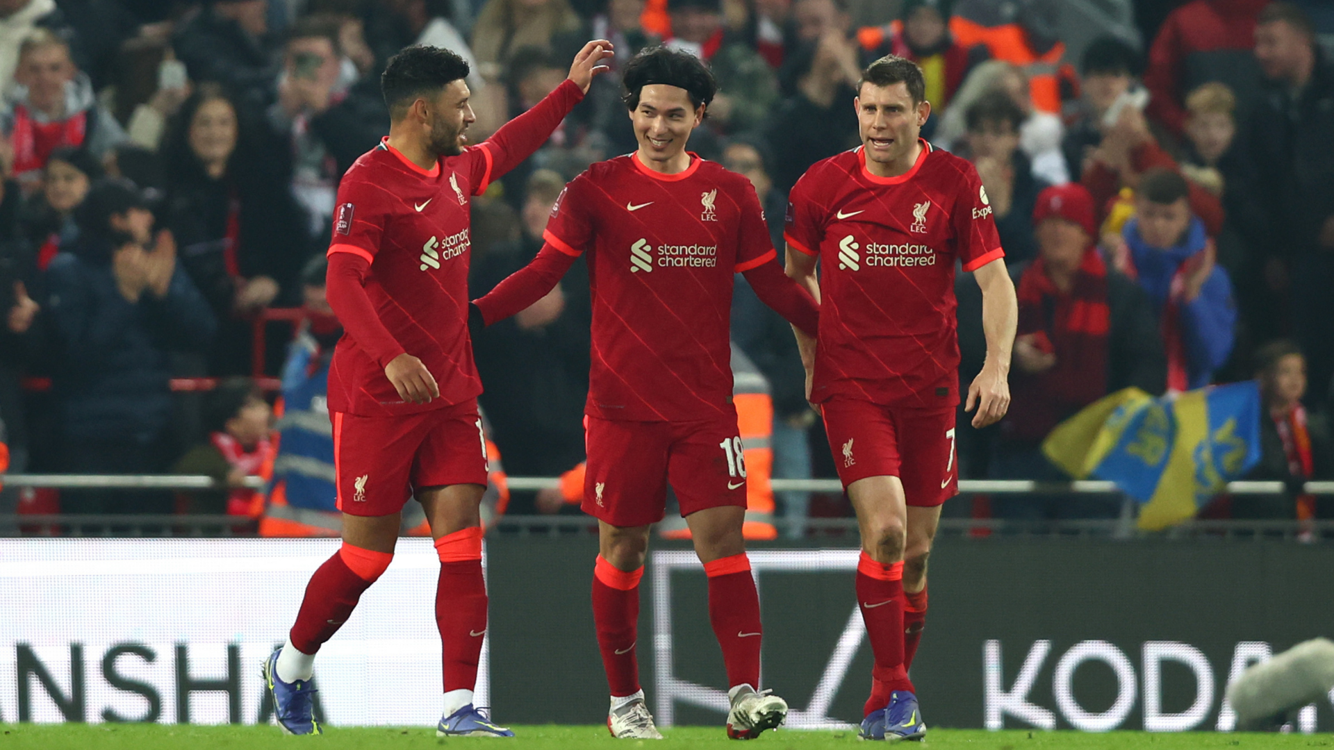 Minamino brilha, Liverpool bate Norwich e avança na Copa da Inglaterra - GettyImages