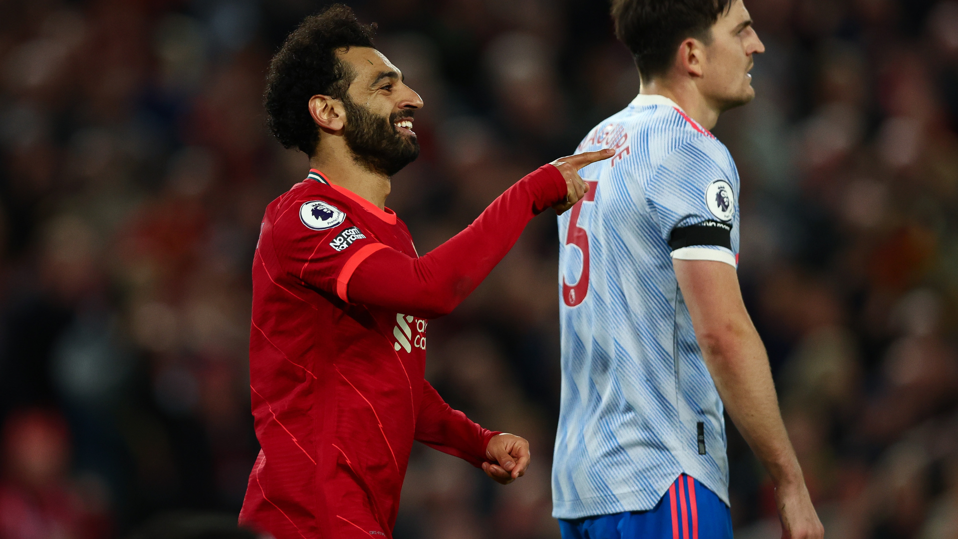 Salah abriu o jogo sobre o futuro no Liverpool, mas não deu muitos detalhes - GettyImages
